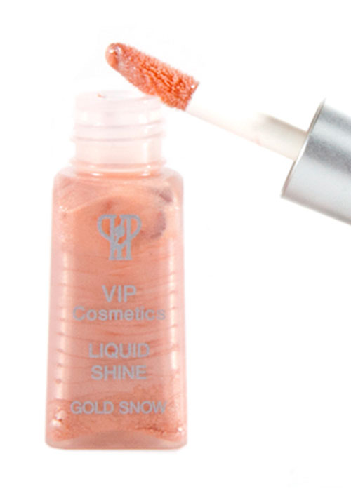 VIP Cosmetics - Gold Snow Liquid Lipshine Lip Gloss LS10